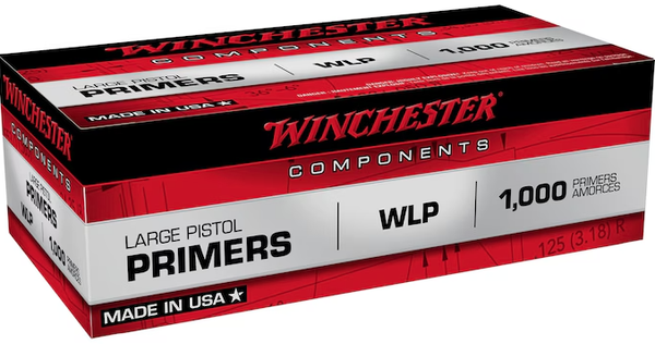 Winchester Primers - Large Regular Pistol 1000 Pack #WLP — Al Flaherty's