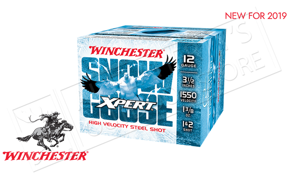 Winchester Xpert Snow Goose Shells 12 Gauge 3-1/2" Mixed Shot 1-3/8 oz., 1550 FPS, Box of 25 #WXS12L — Al Flaherty's