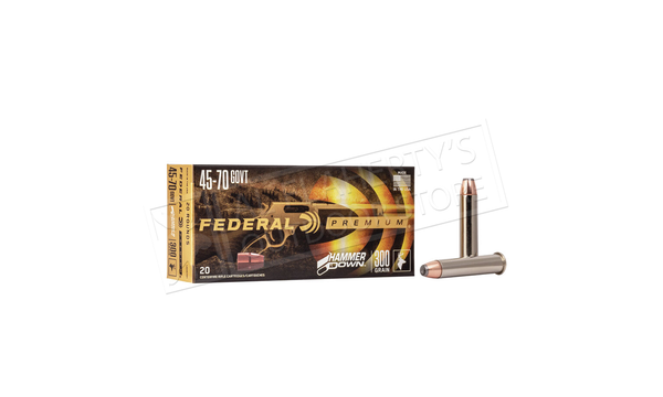 Federal Hammer Down 45-70 Government 300 Grain, 20 Rounds #LG45701 — Al Flaherty's