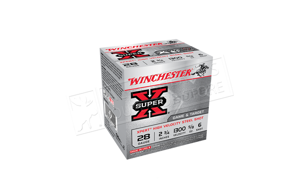 Winchester Super-X Xpert HV Shells 28 Gauge 2-3/4" Steel Shot, Boxes of 25 #WE28GT — Al Flaherty's
