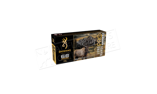 Browning Ammo 6.8 Western Long Range Pro, 175 Grain, Box of 20 #B192500682 — Al Flaherty's