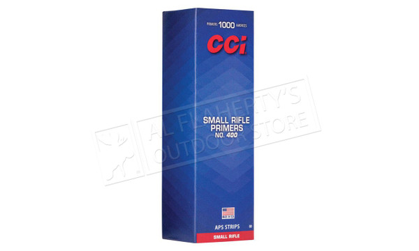 CCI Primers - Small Rifle No. 400 (1000/box)  #0013 — Al Flaherty's