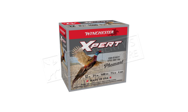Winchester Xpert High Velocity Pheasant, 12 Gauge, 2-3/4", 1400 FPS, 1-1/8 oz. Load #WEXP12H4 — Al Flaherty's