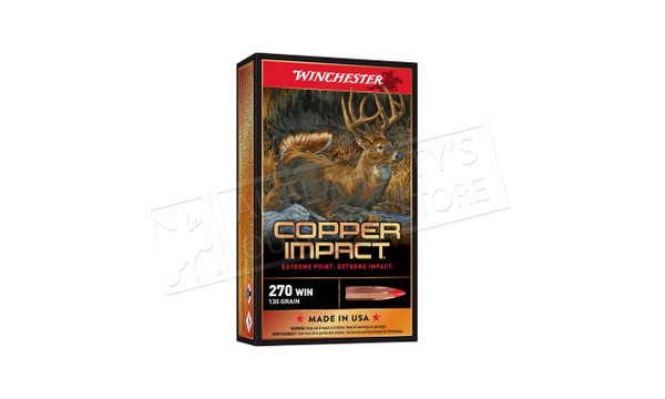 Winchester 270 Winchester Copper Impact, 130 Grain #X270CLF — Al Flaherty's