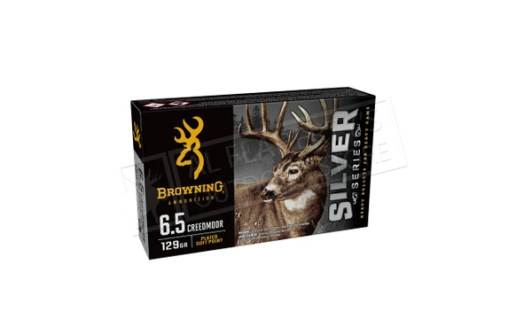 Browning Ammo 6.5 Creedmoor Silver Series, 129 Grain, Box of 20 #B192600651 — Al Flaherty's