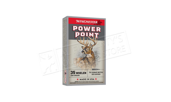 Winchester 35 Whelen Power Point, 200 Grain Box of 20 #W35W — Al Flaherty's