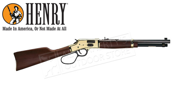 Henry Big Boy Brass Lever Action Rifle, Large Loop, 20" Octagon Barrel, Select from 357, 44 Rem Mag, & 45 Colt #H006L — Al Flaherty's