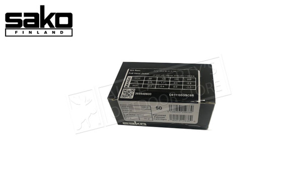 Sako Centerfire 223 Rem Range Spearhead FMJ 50 Grain Box of 50 #C611105GSR6R — Al Flaherty's