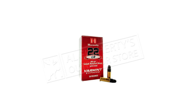 Hornady Varmint Express 22 LR 40 gr. #83211 — Al Flaherty's