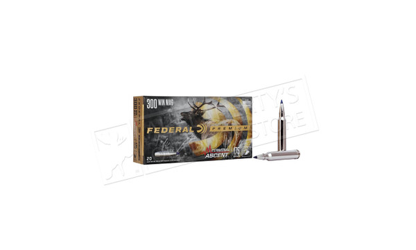 Federal Premium Terminal Ascent 300 Winchester Magnum, 175 Grain, Box of 20 #P300WTA2 — Al Flaherty's