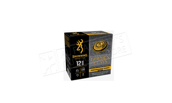 Browning Performance Target Sporting Shotshells, 12 Gauge, 2-3/4, 1-1/8 oz #8, 1145 FPS, Case of 250 #BGC128 — Al Flaherty's
