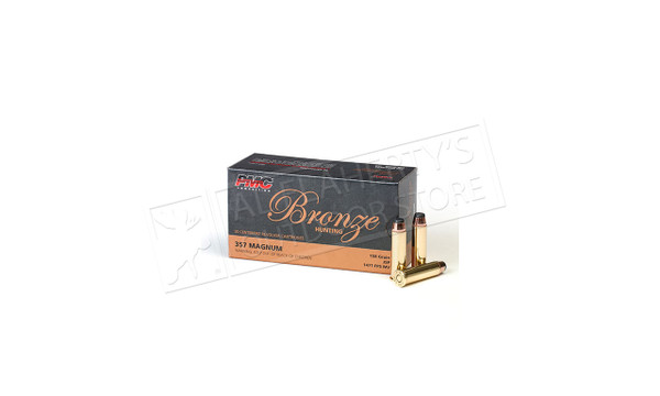 PMC Bronze 357 Magnum Ammunition, 158 Grain Box of 50 #PMC357A — Al Flaherty's
