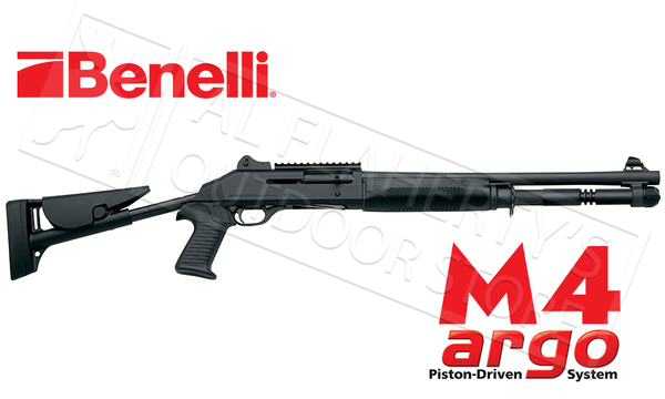 Benelli M4 Tactical Shotgun with 18.5" Barrel & Telescoping Stock #11707 — Al Flaherty's