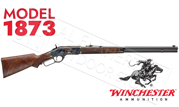 Winchester Rifle Model 1873 Deluxe Sporting with 24" Barrel in 357 Magnum #534259137 — Al Flaherty's