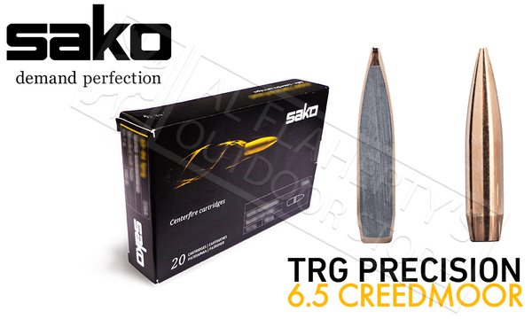 Sako Centerfire 6.5 Creedmoor TRG Precision, Open Tip Match 136 Grain Box of 20 #C663160HSA11 — Al Flaherty's