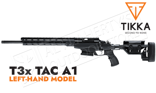 Tikka T3x TACT A1 Rifle, Left Handed - Various Calibers — Al Flaherty's
