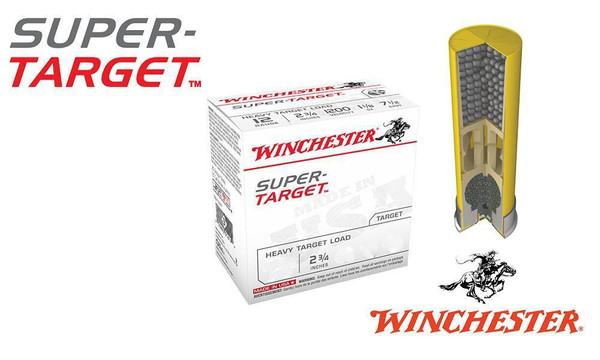 Winchester Super-Target 20 Gauge #8, 2-3/4", Case of 250 #TRGT208-CASE — Al Flaherty's