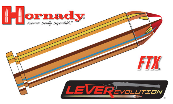 Hornady 357 Magnum LEVERevolution, FTX 140 Grain Box of 25 #92755 — Al Flaherty's