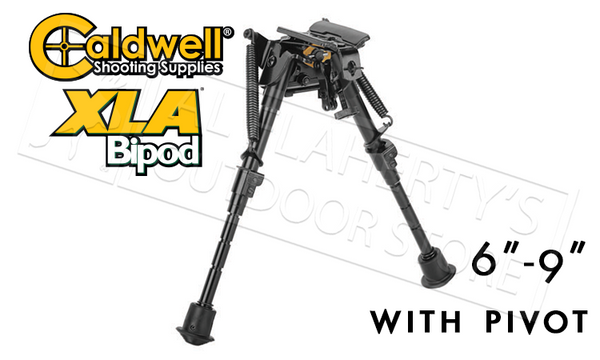 Caldwell XLA Bipod 6"-9" with Pivot #247142 — Al Flaherty's