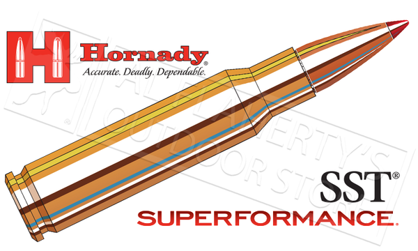 Hornady 308 WIN Superformance, SST 165 Grain Box of 20 #80983 — Al Flaherty's