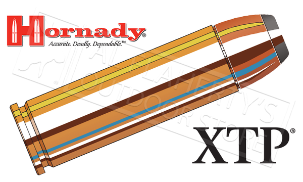 Hornady 500 S&W Magnum XTP, InterLock Flat Point 500 Grain Box of 20 #9252 — Al Flaherty's