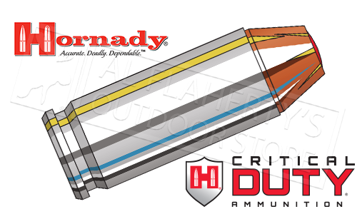 Hornady 9mm Critical Duty, FlexLock 135 Grain Box of 25 #90236 — Al Flaherty's