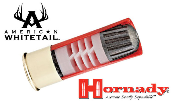 Hornady American Whitetail Rifled Slugs Hollow Point 12 Gauge 2-3/4" Box of 5 #86234 — Al Flaherty's