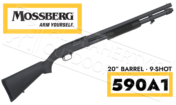 Mossberg 590A1 9 Shot Shotgun, 12 Gauge 20" Barrel #51660 — Al Flaherty's