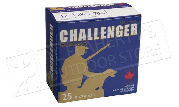 Challenger 12 Gauge Target Slugs, 2-3/4" 1 oz. Low Recoil, Box of 25 — Al Flaherty's