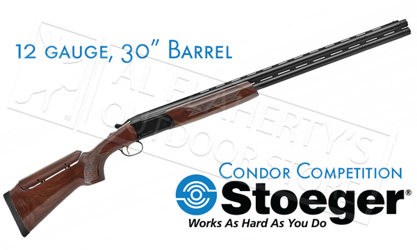 Stoeger IGA Condor Competition Over-Under, 12 Gauge, 3" Chamber, 30" Ported Barrel w/Adjustable Comb #31045 — Al Flaherty's