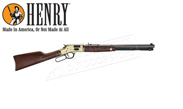 Henry Big Boy Brass Lever Action Rifle, 20" Octagon Barrel, Side Gate, 10+1 Rnd, Select from 357, 44 Rem Mag, & 45 Colt #H006 — Al Flaherty's