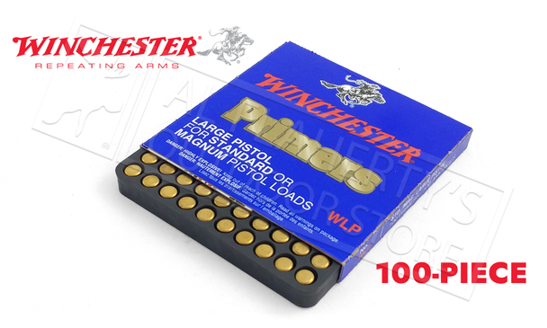 Winchester Primers - Large Regular Pistol Strip of 100 #WLP