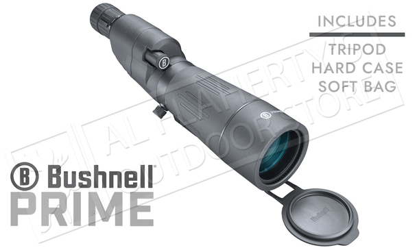 Bushnell Prime Spotting Scope 20-60x65mm with Tripod and Case #SP206065AB