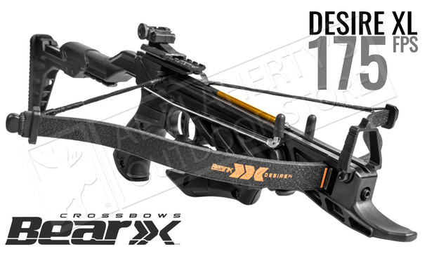 Bear Archery Desire XL Compact Pistol Crossbow with Adjustable Stock #AC90A0A360