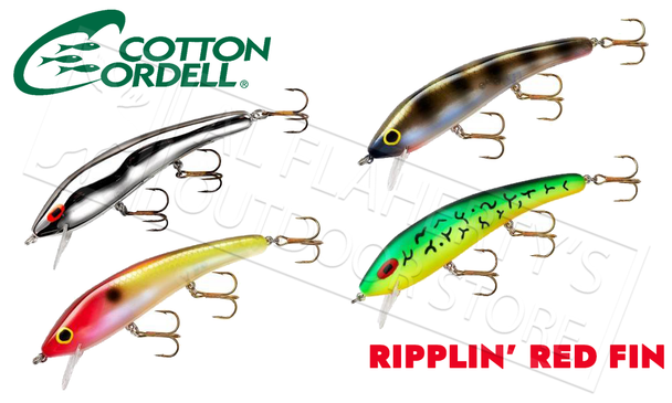 Cotton Cordell Ripplin' Red Fin Crank Bait #C85