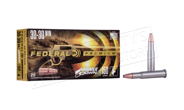 Federal Hammer Down 30-30 WIN 150 Grain, 20 Rounds #LG30301