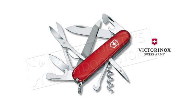 Victorinox Swiss Army Mountaineer Knife,Red #1.3743-X1