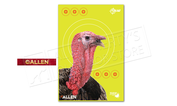 Allen EZ-Aim Non-Adhesive Splash Turkey Target #15267