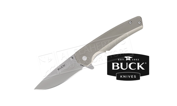 Buck Knives 254 Odessa, Stainless Steel Folding Knife #0254SSS-B