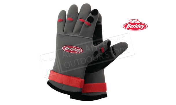 Berkley Neoprene Fishing Gloves with Folding Back Fingertips #BTNFGG