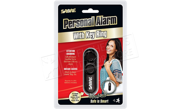 Sabre Personal Alarm 120dB with Key Ring #5028