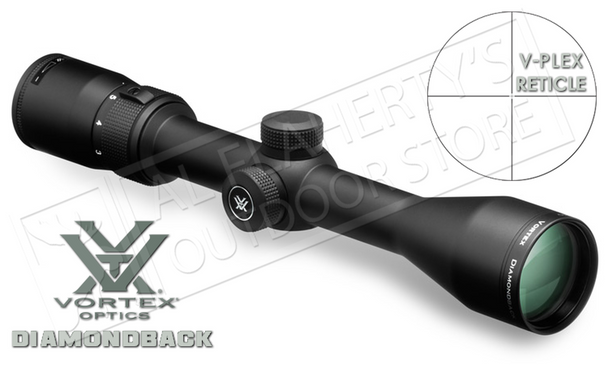 Vortex Diamondback 4-12x40mm Scope with V-Plex Reticle #DBK-M-04P