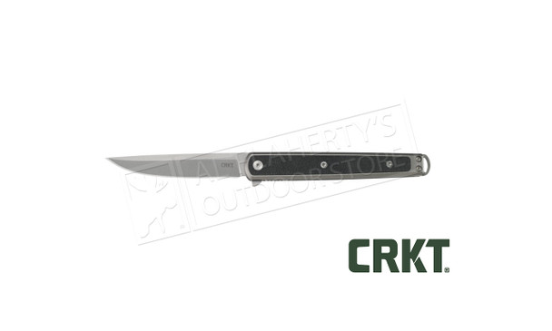 CRKT Seis Folding Knife with Liner Lock, Black #7123