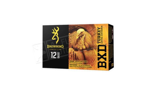 Browning Ammo BXD Turkey Shotgun Shells 12 Gauge 3-1/2" 1-7/8 oz Box of 10 #B19391124