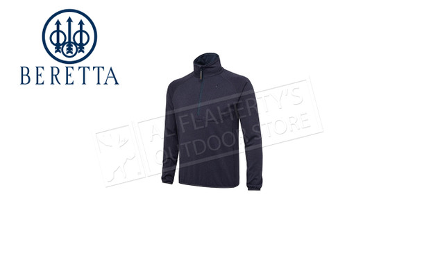 Beretta Ceramic Face Fleece Shirt, Ebony #P3561T219909