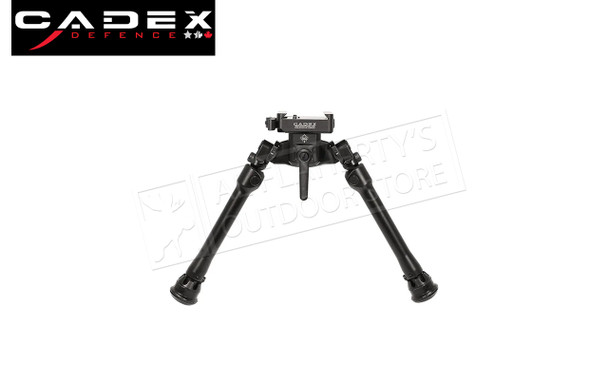 Cadex Defence Falcon Lite Bipod - AES, 6.75"-9.37" with QD Arca Elite System Mount #7431-K102AES