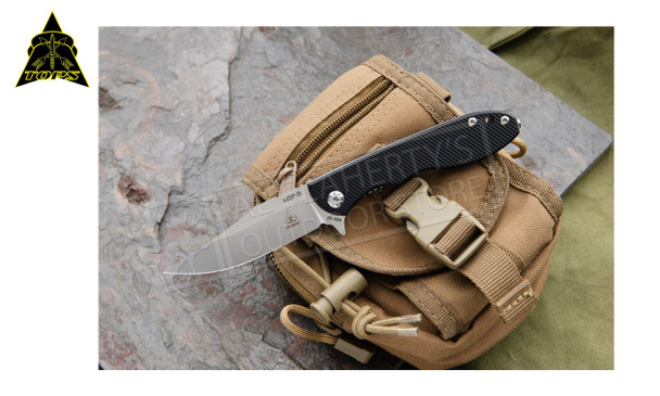 TOPS Knives MSF-B (Black G10) #MSFB-01