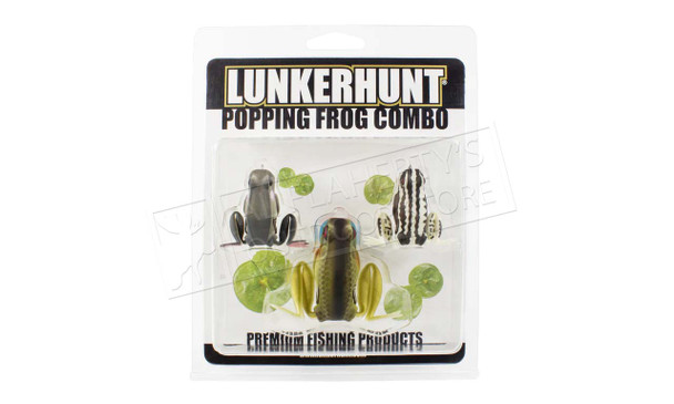 Lunkerhunt Popping Frog Combo Assortment #PFCOM01