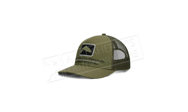 Simms Double Haul Icon Trucker Cap, Loden #14032-302