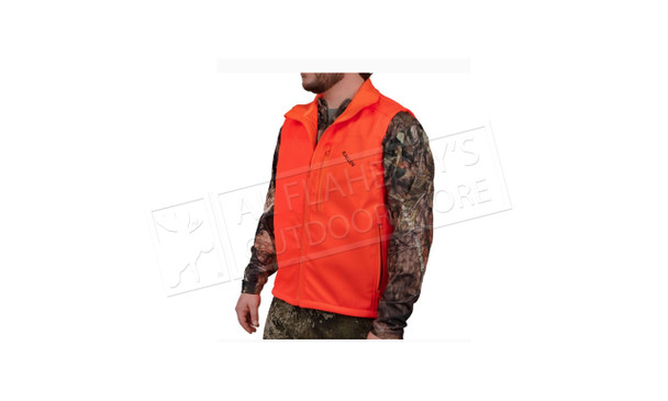 Allen Softshell Blaze Hunting Vest, Men’s, Medium-2XL, Blaze Orange